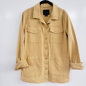 SANCTUARY Mustard Yellow Barn Jacket Size Medium